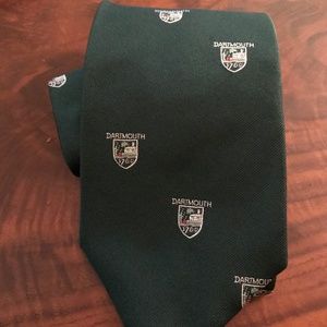 Vintage Ivy League DARTMOUTH University Silk Tie